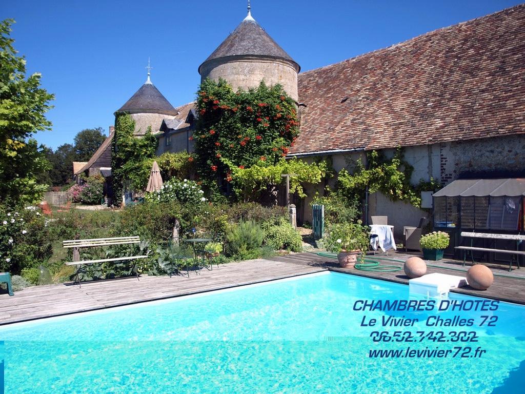 Le Vivier Hotel Challes Habitación foto